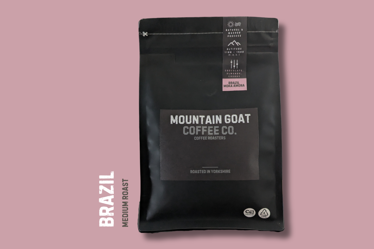 Brazil Moka Amora - Medium Roast - Core Range (Milk Chocolate, Almons, Cherry)