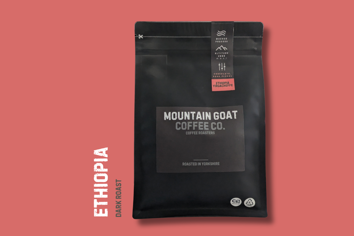 Ethiopia Yirgacheffe - Dark Roast - Core Range (Cocoa, Pear, Floral)